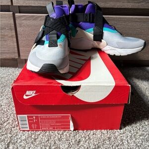 Nike Womens Sneakers - Purple, Gray, and Teal